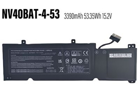 Replacement for Clevo NV40BAT-4-53 Battery